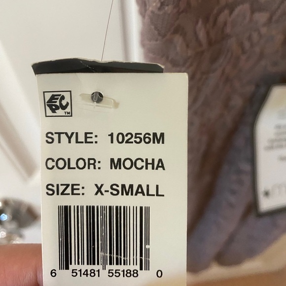 Mocha halter neck bodycon lace detail XS dress NWT - Picture 6 of 6